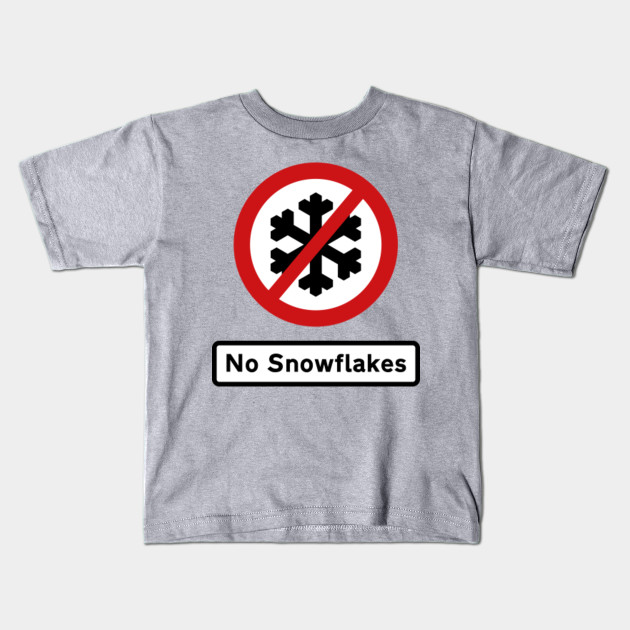 British Road Sign – No Snowflakes